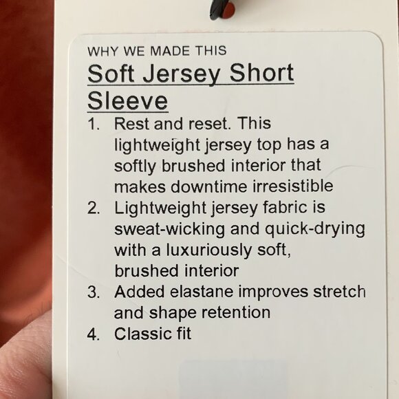 LULULEMON Men's Soft Jersey Short Sleeve Shirts (3) PCS SET Sz LARGE - Picture 8 of 8